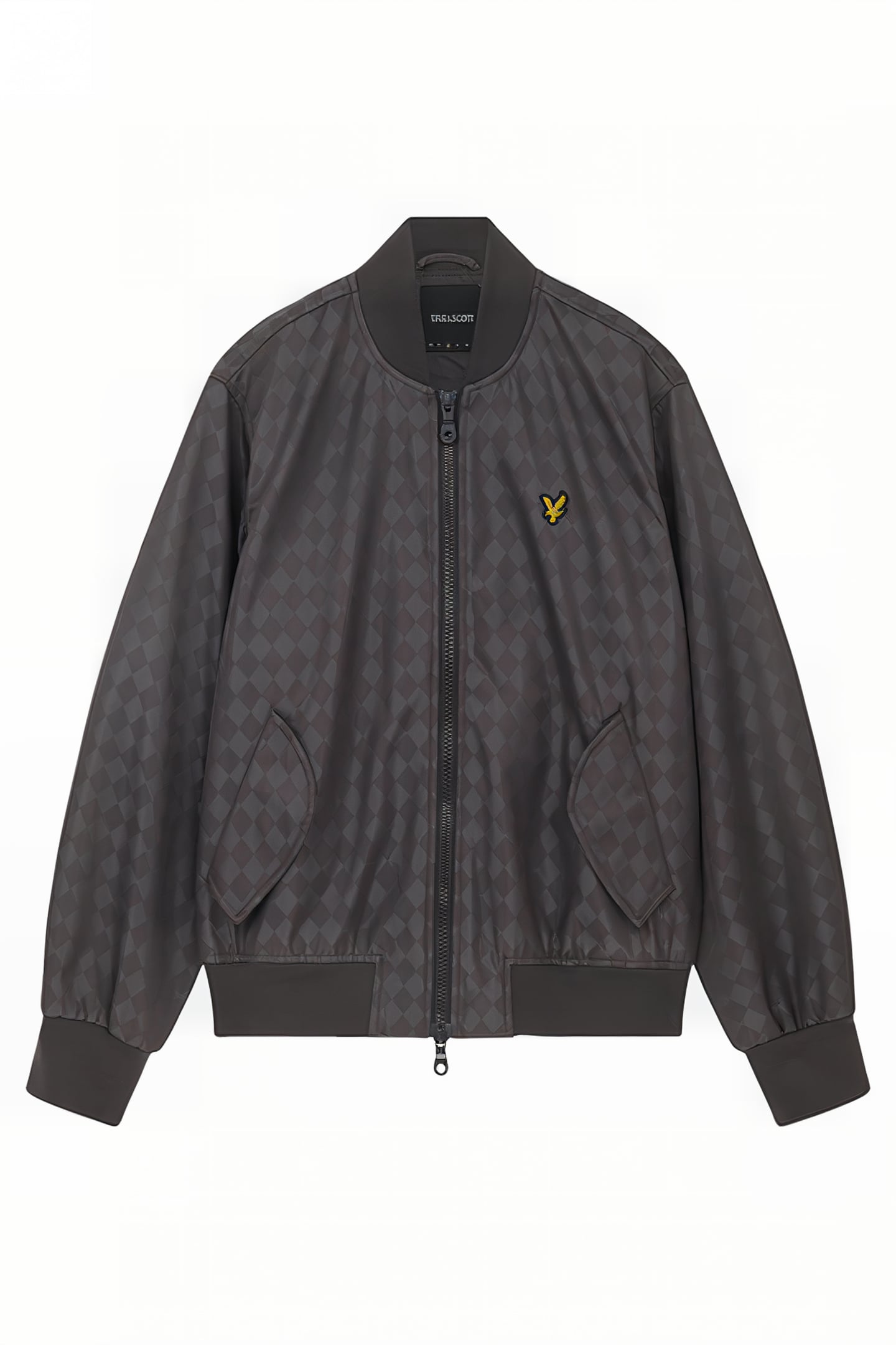 BALLOON SLEEVE SATEEN BOMBER GUNMETAL 5