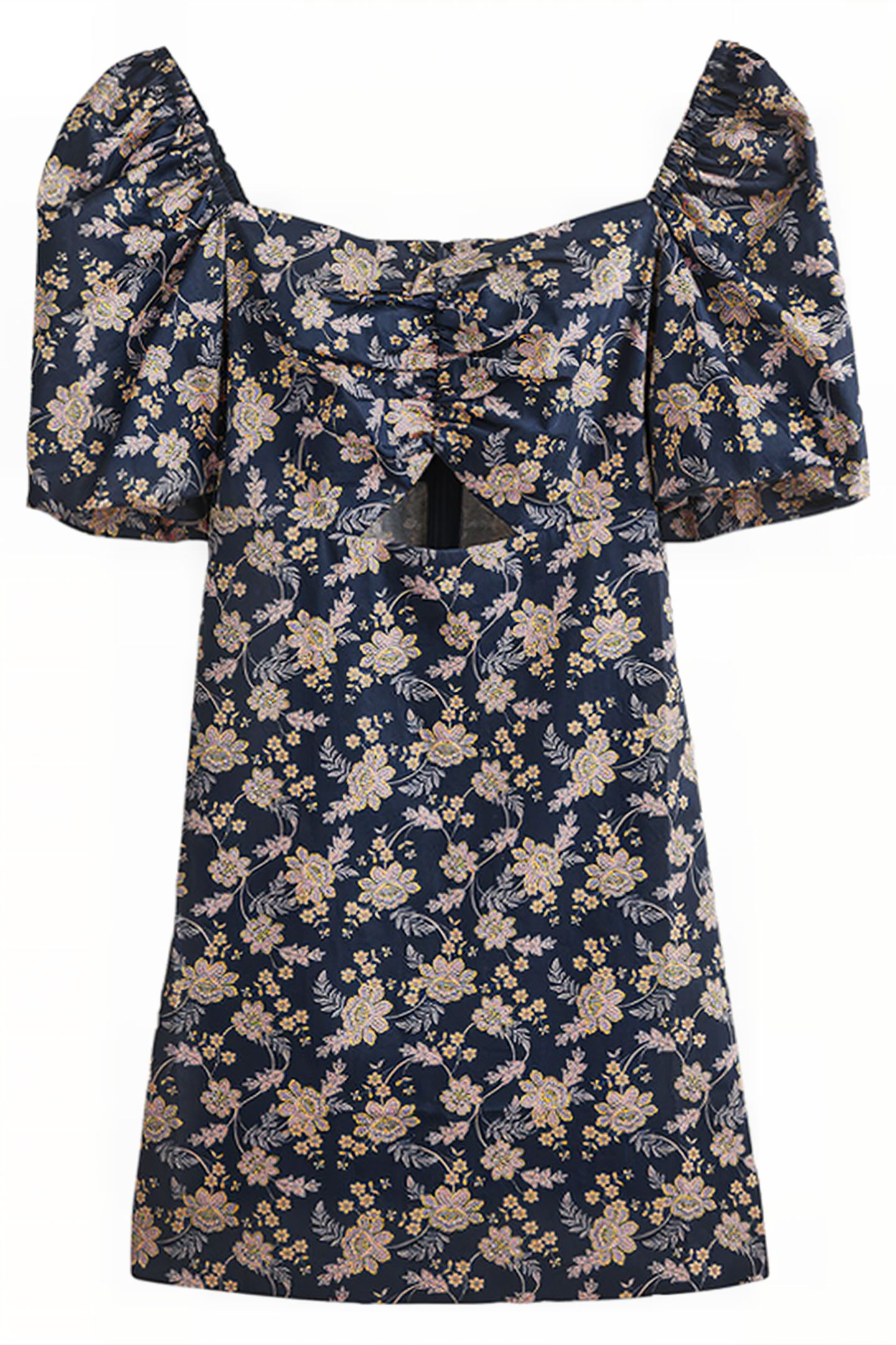 CUT OUT DETAIL MINI DRESS NAV 5
