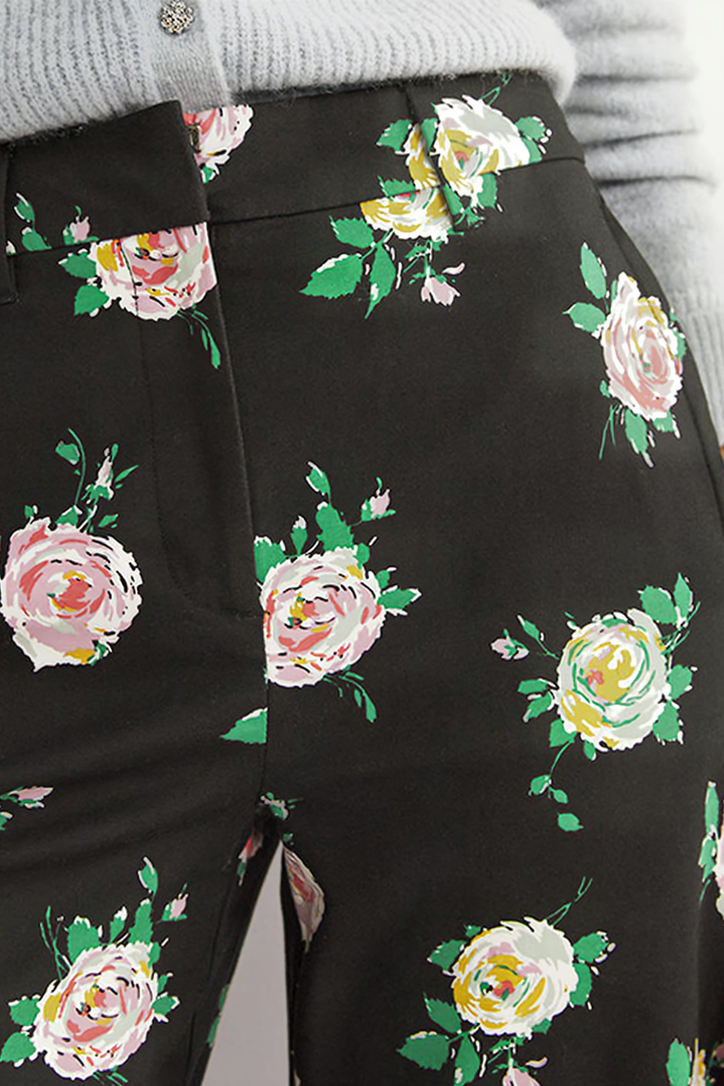 HIGH WAISTED TAILORED TROUSERS MLT 5