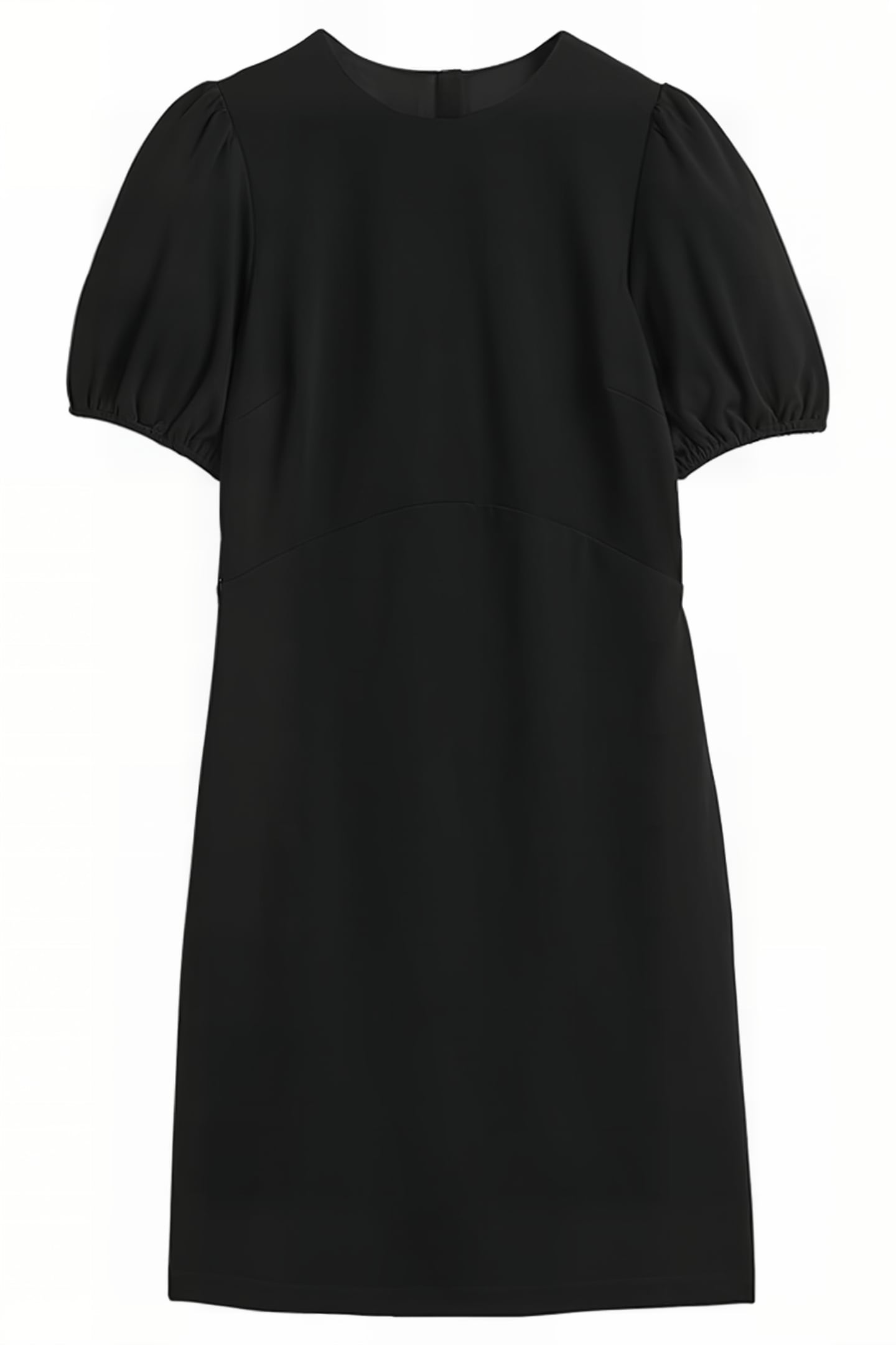 CUT OUT JERSEY MINI DRESS BLK 6