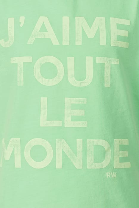 CREW NECK TEE SS GREEN 3