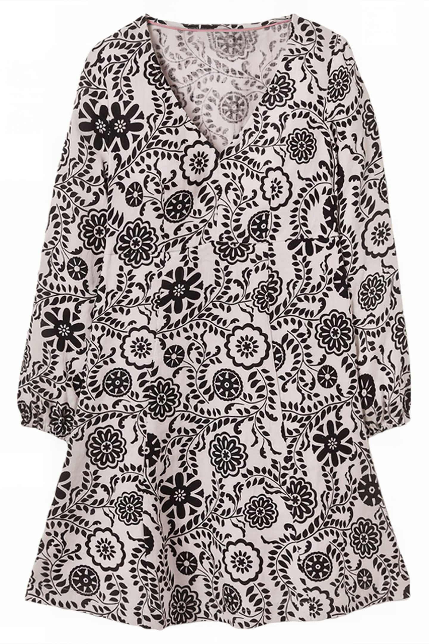 V-NECK FLIPPY MINI DRESS IVO 5