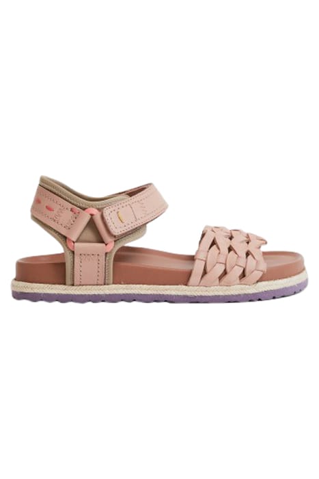 SPORTY CRAFT JUTE FOOTBED PINK 1