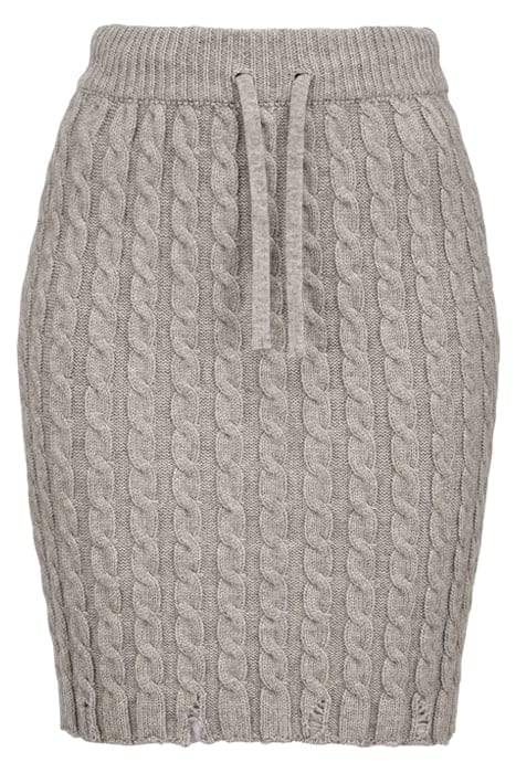 GIAFIN GONNA VISCOSA STRETCH T DRIZZLE GREY 6