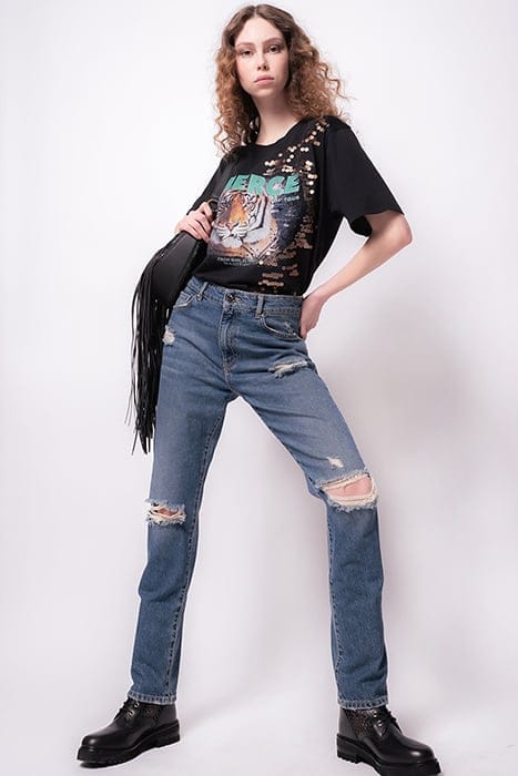 GAIA 13 GILRFRIEND PJ687 DENIM BLUE - DELFT BLUE 3
