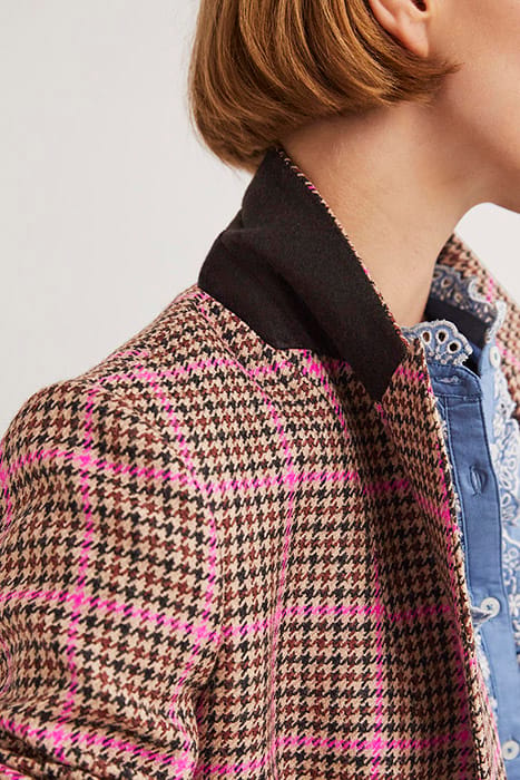 70S TAILORED BLAZER BRN 4