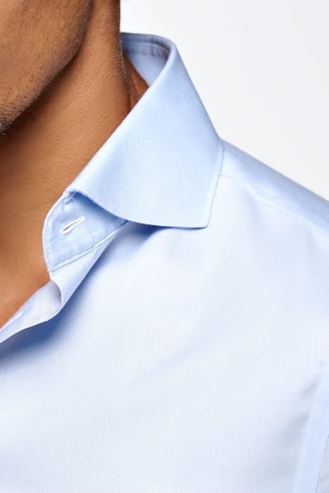 Light Blue Pinpoint Oxford Extra Slim Fit Shirt 5