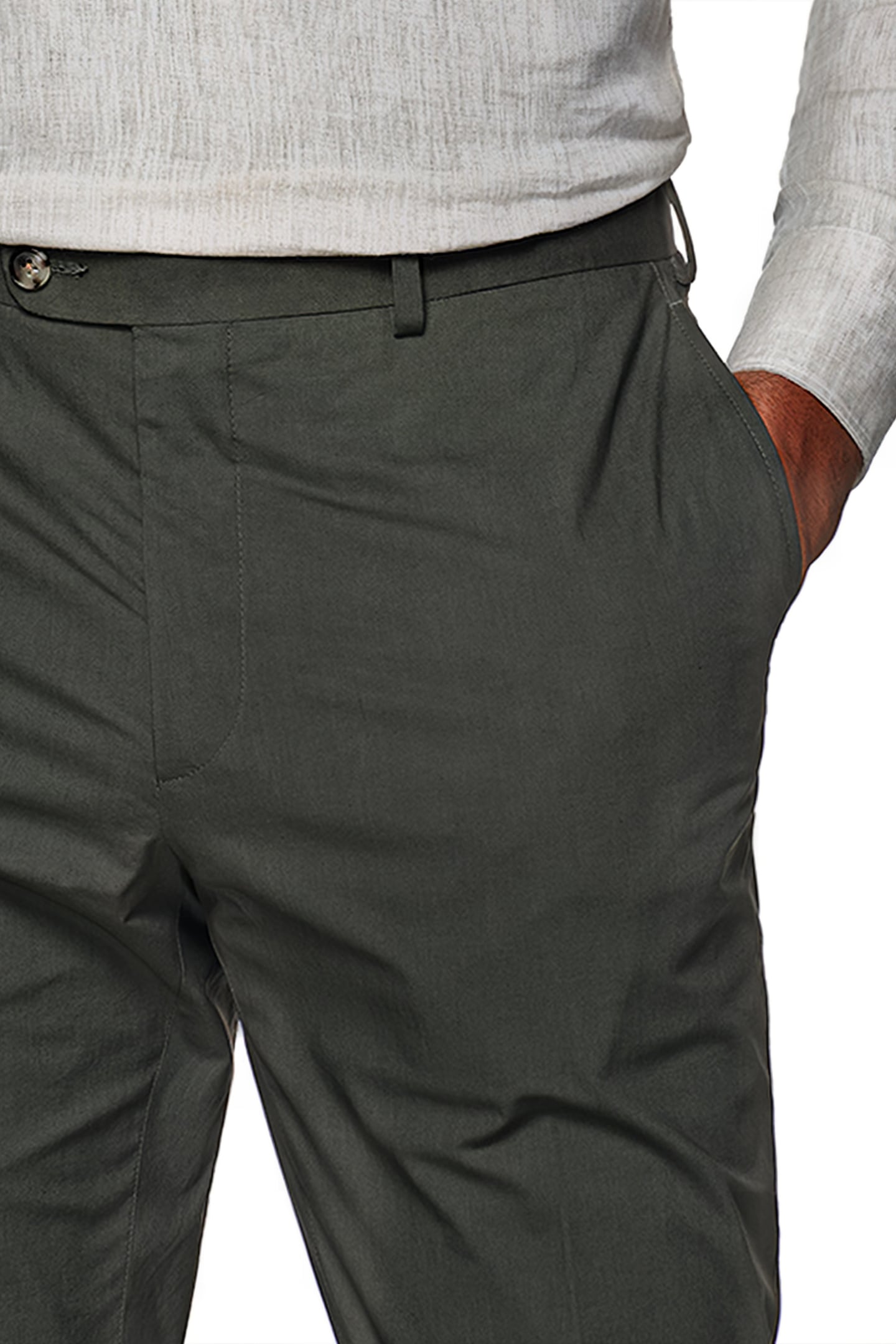 MID GREEN SOHO TROUSERS 5
