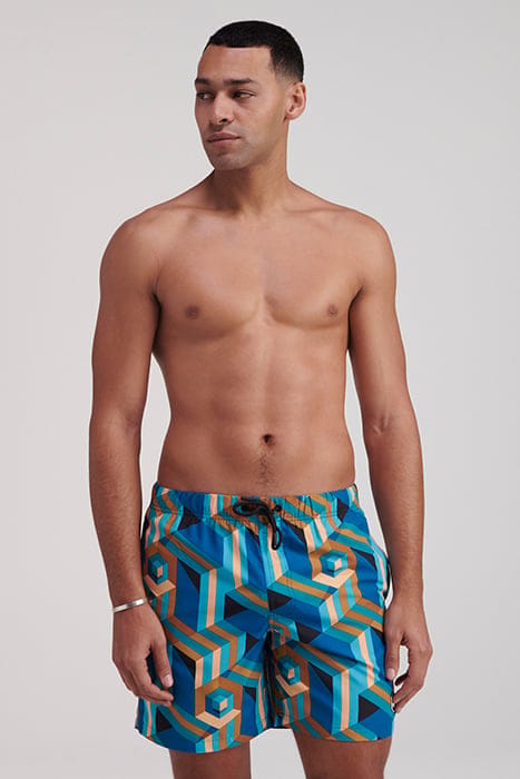 MEN SWIMSHORT MR JUNE STOCKHOLM DEEP LAGOON BLUE 2