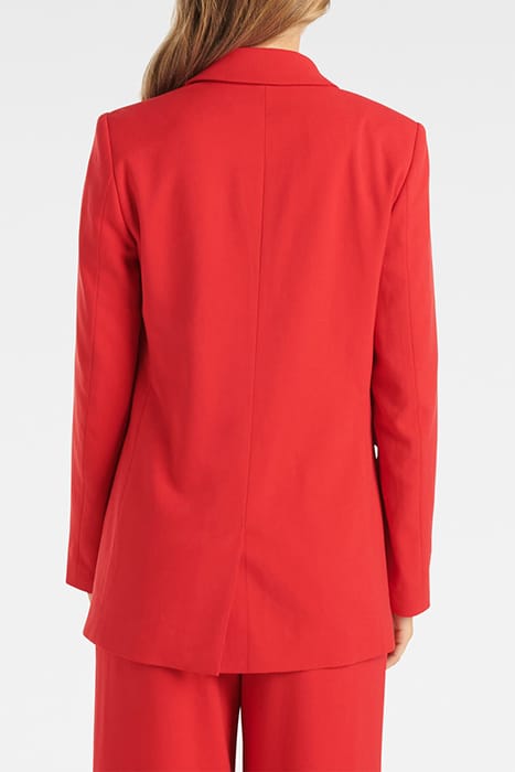 ISLA CO-ORD BLAZER RED SUIT 2