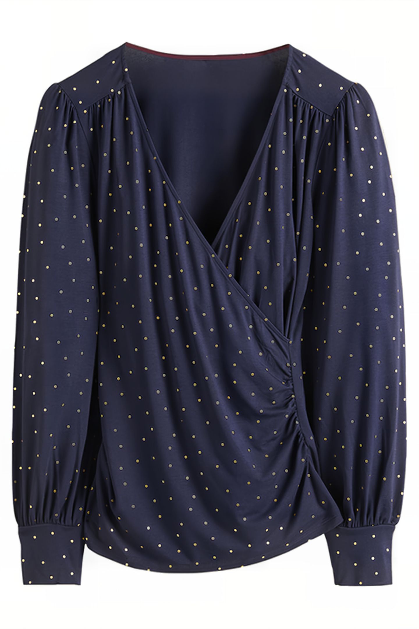 BLOUSON WRAP TOP NAV 6