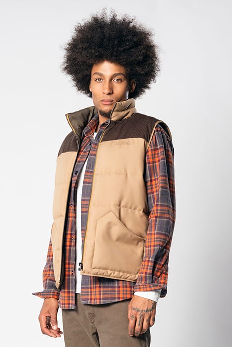 ROBERT BODYWARMER CAMEL UNI 5