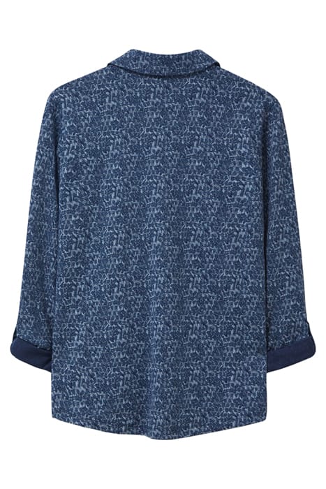 ANNIE JERSEY SHIRT NAVY PRINT 3