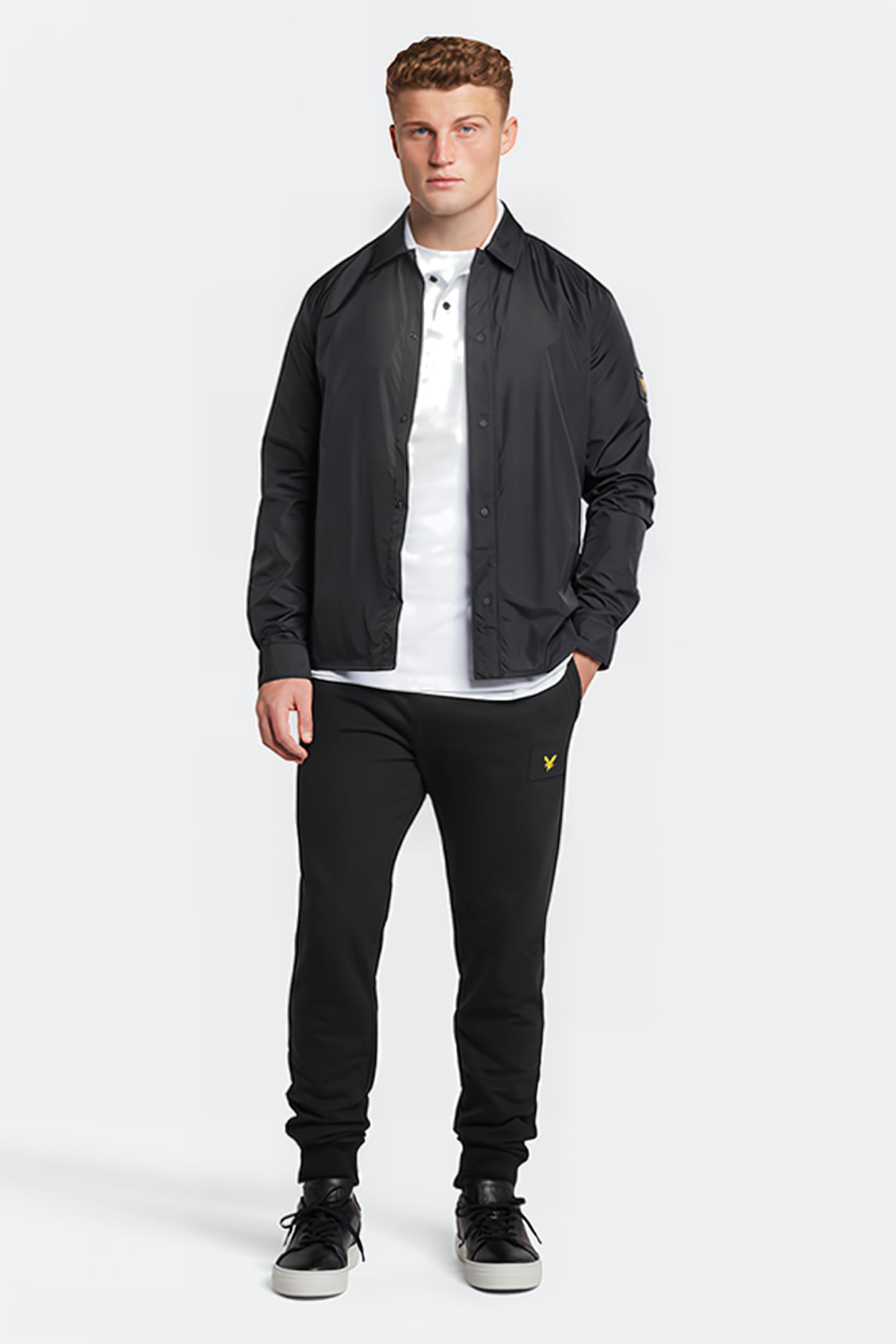 RECYCLED NYLON OVERSHIRT Z865 JET BLACK 3