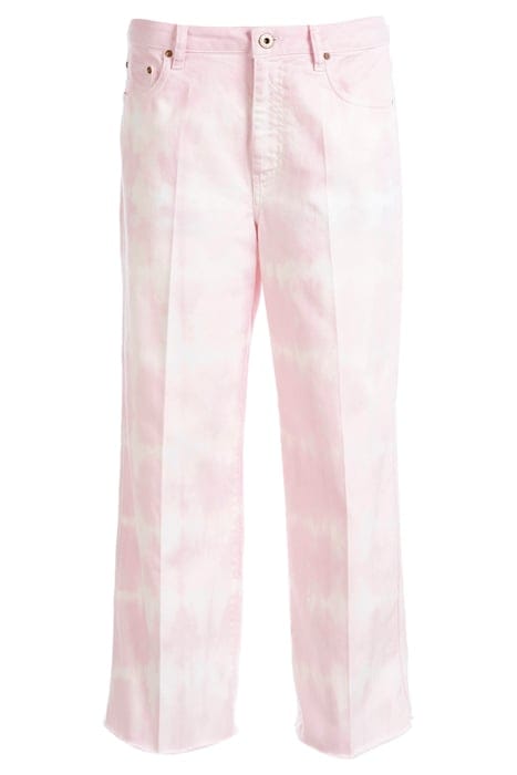 MID HIGH WAIST CROPPED PINK 1
