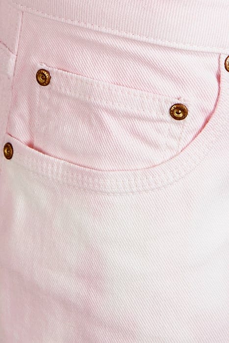 MID HIGH WAIST CROPPED PINK 4