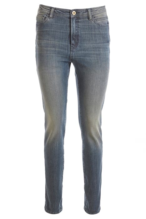 MID HIGH WAIST FITTED LEG DENIM 1