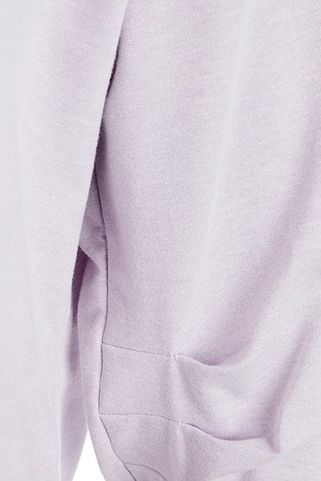 CREW NECK FLEECE LS + DECO PURPLE 4