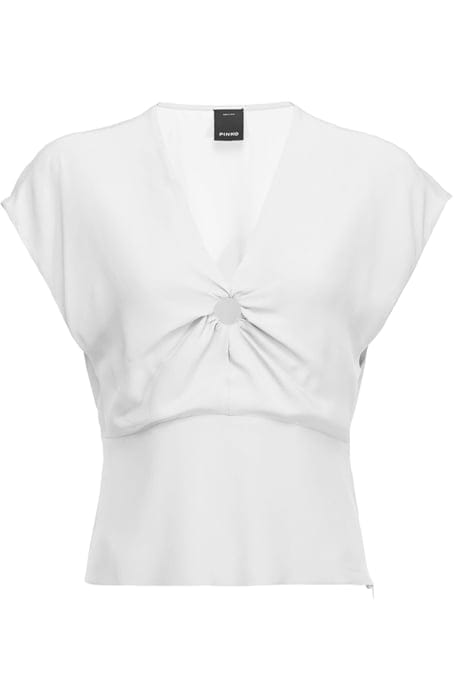 BITONTO BLUSA CREPE DE CHINE CLOUD WHITE 6