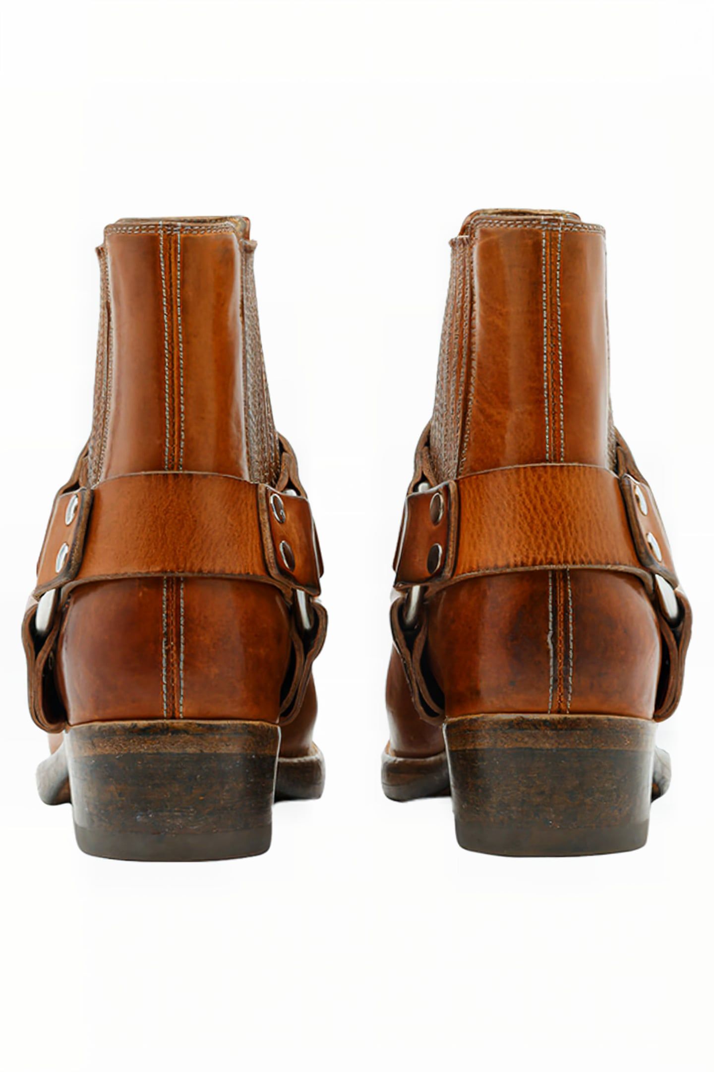 SHORTST CAVALRY BOOT WORN CARAMEL 4
