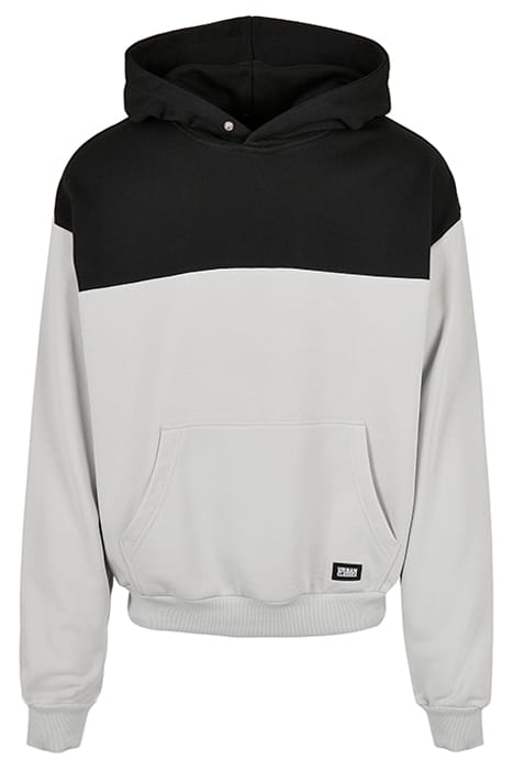 UPPER BLOCK HOODY LIGHTASPHALT/BLACK 1
