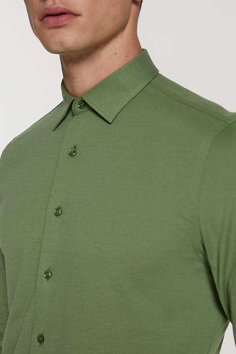 MEN PIQUE SHIRT PABLO HEDGE GREEN 6
