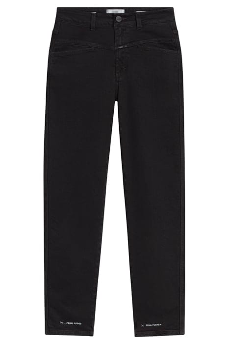 WOMEN PEDAL PUSHER JEANS BLACK 6
