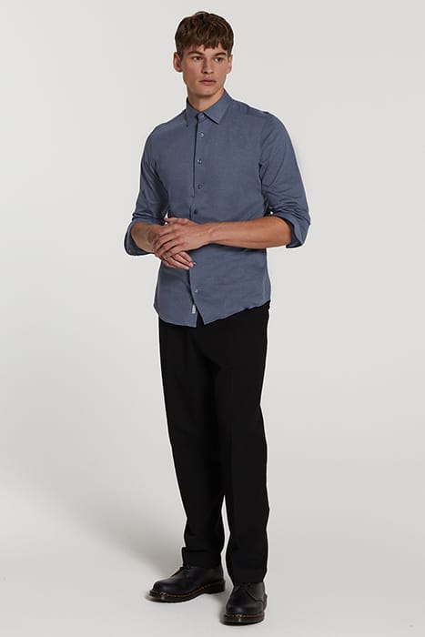 MEN PIQUE SHIRT PABLO DENIM GREY 4