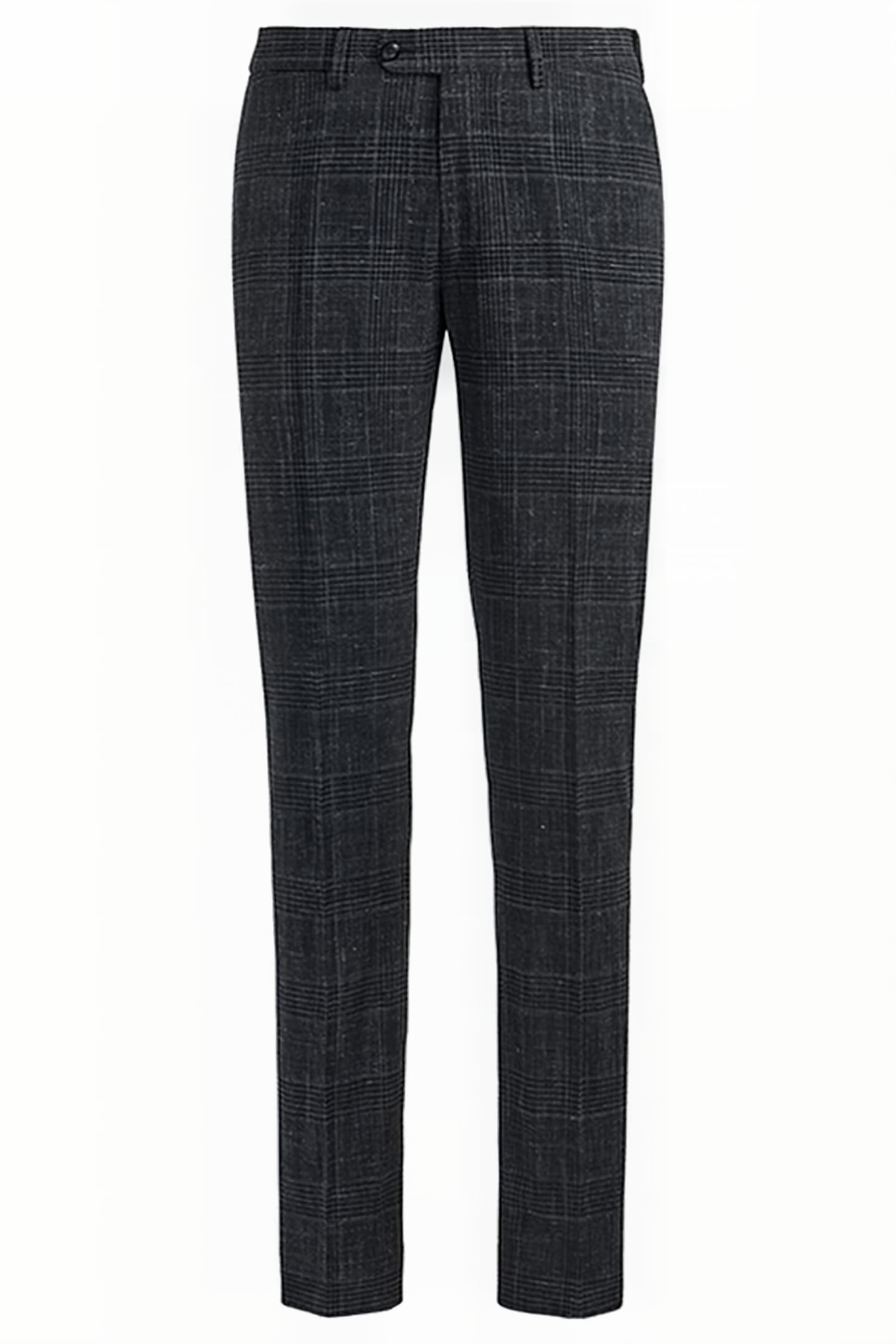 MID GREY CHECKED LAZIO SUIT 8