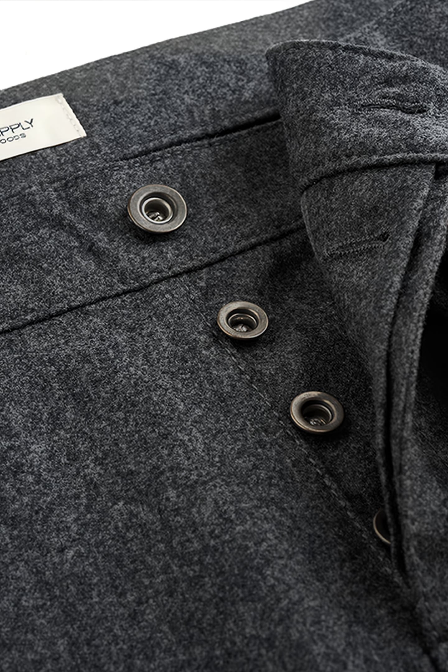 DARK GREY 5 POCKET ALAIN JEANS 2