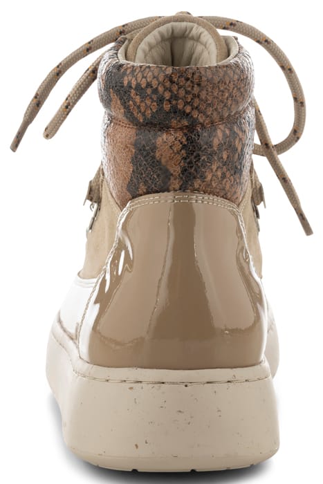 IRIS SNAKE PATENT COFFEE CREAM 3