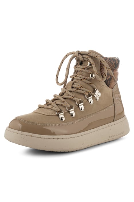 IRIS SNAKE PATENT COFFEE CREAM 5