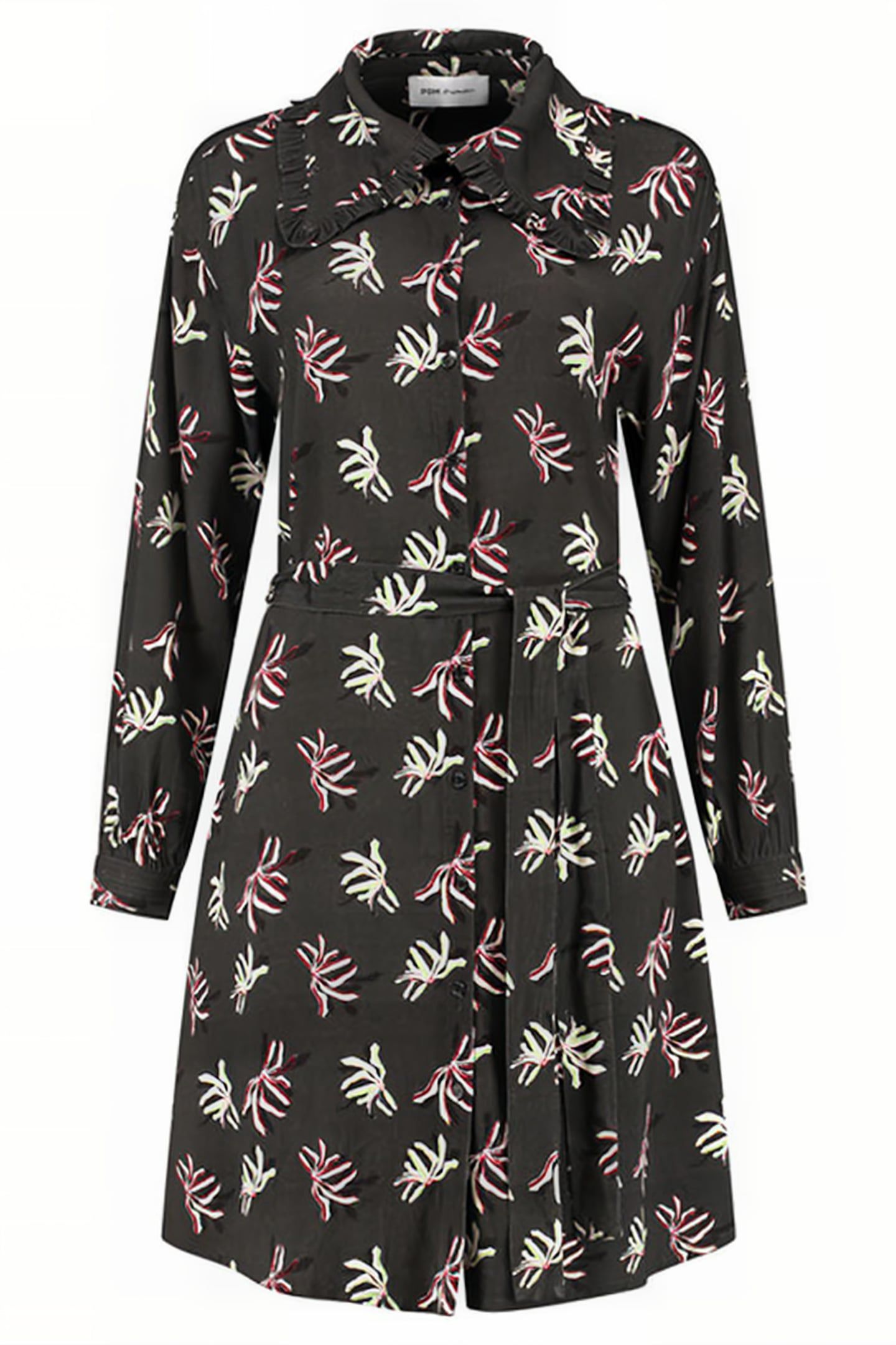 DRESS - FLOWER FLOW ANTHRACITE 4