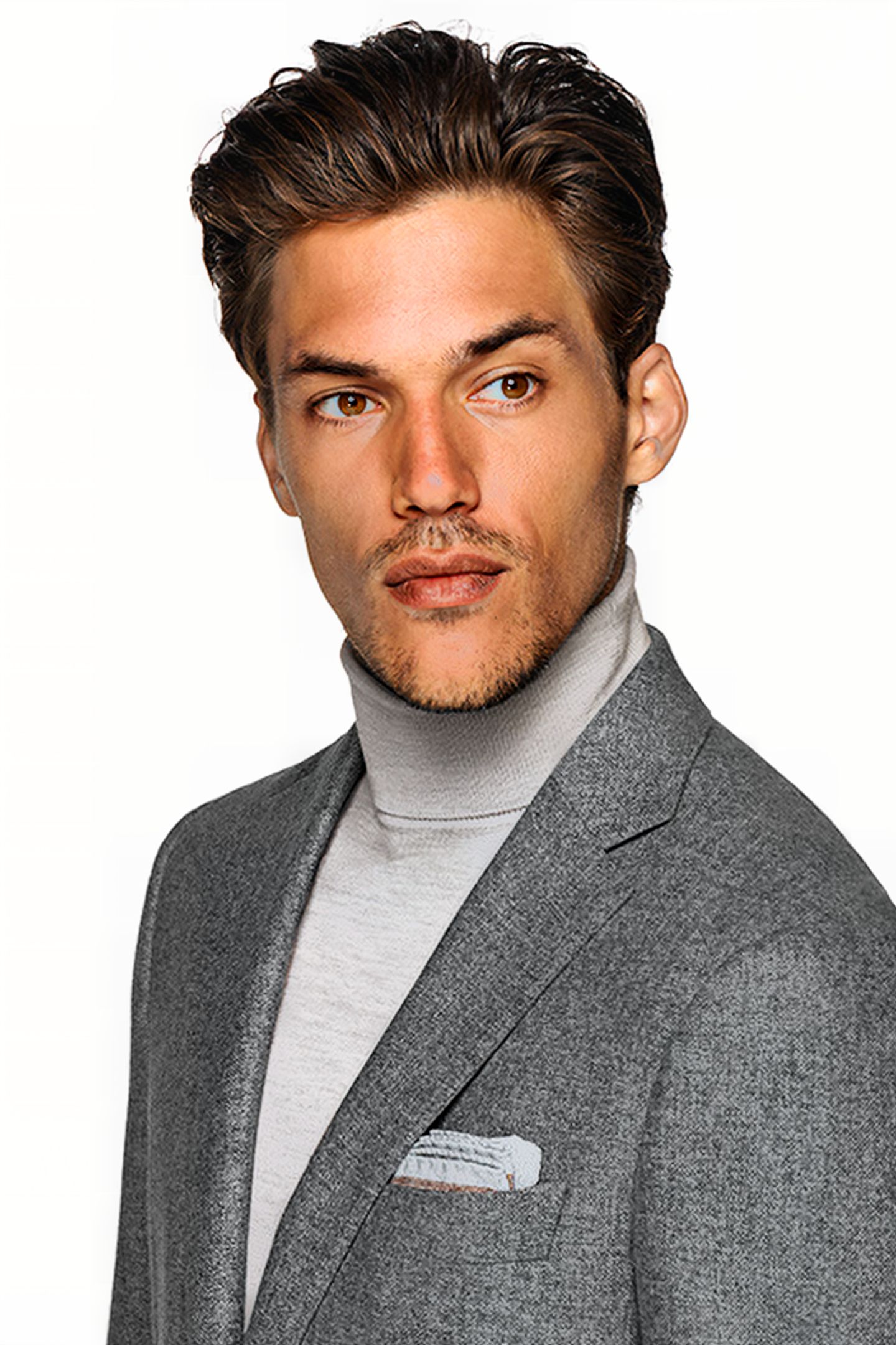 LIGHT GREY HAVANA BLAZER 6