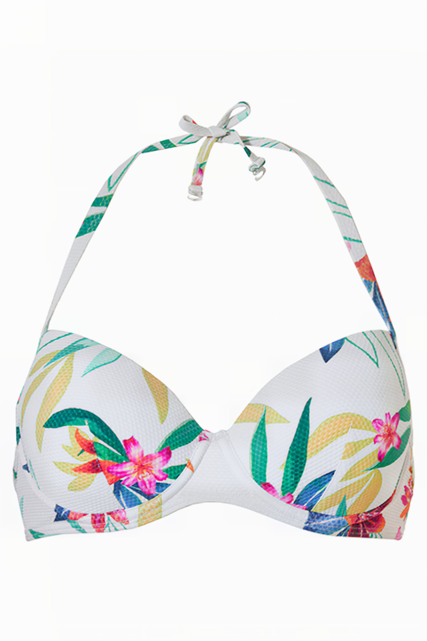 SW BRA TSHIRT BRI WHITE PARADISE BRIGHT FLOWER 7