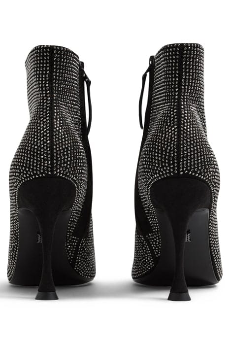 CLEMENT ANKLE BOOTS — CRYSTAL EMBELLISHED 7