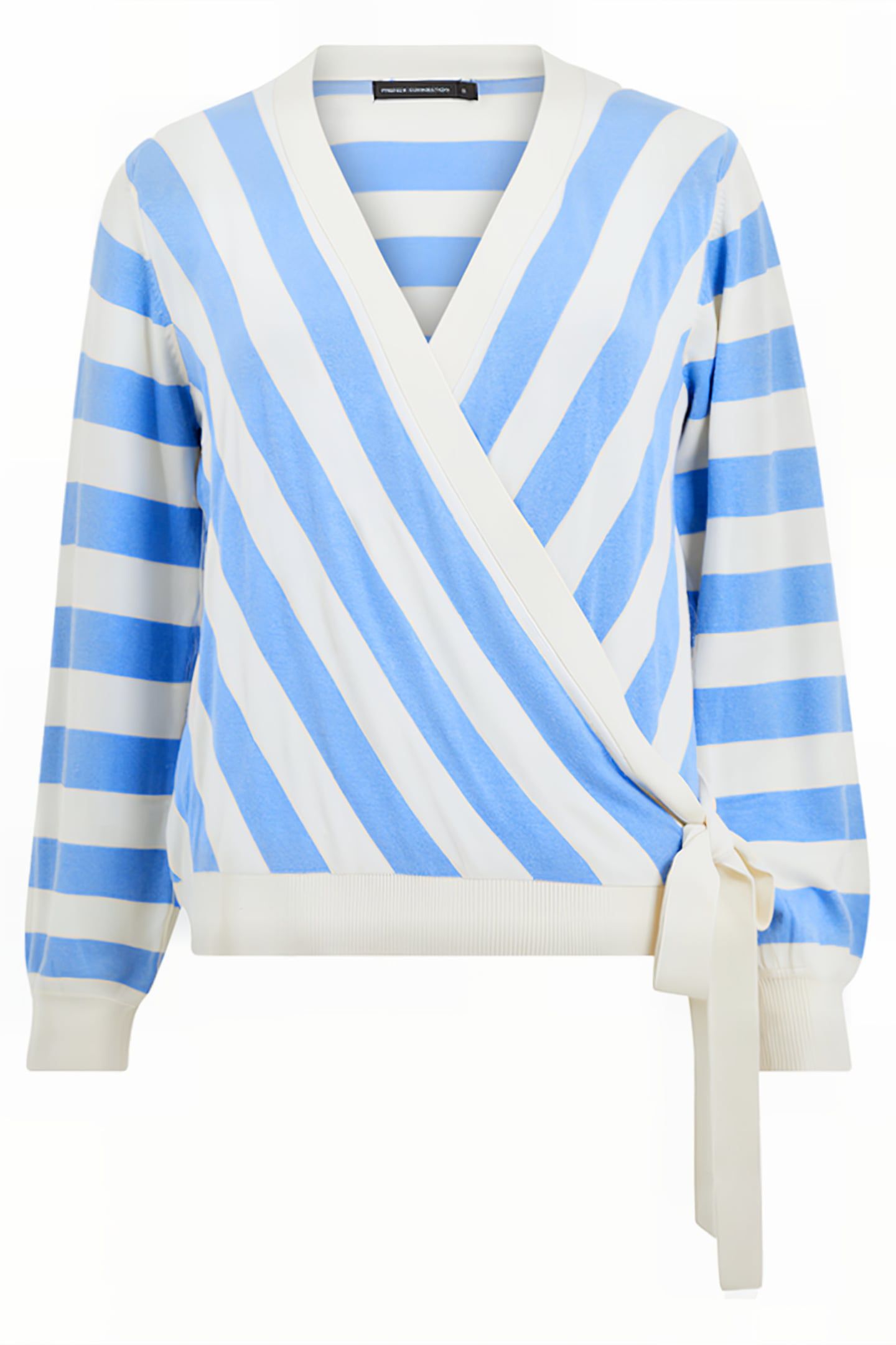 CORE WRAP STRIPE CORNFLOWER / ECRU 5