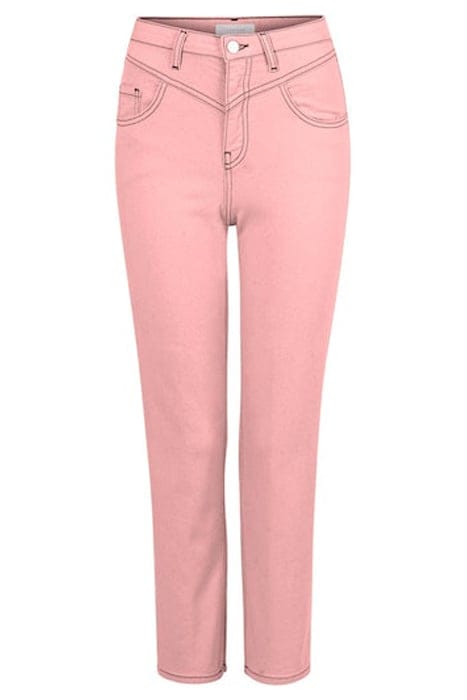 VINTAGE STRAIGHT COLOURED DENIM STRAWBERRY 1