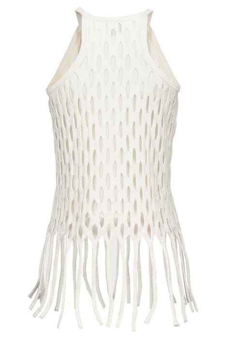 GETAFE TOP RETE CON FRANGE BEIGE G. MAROSO 7
