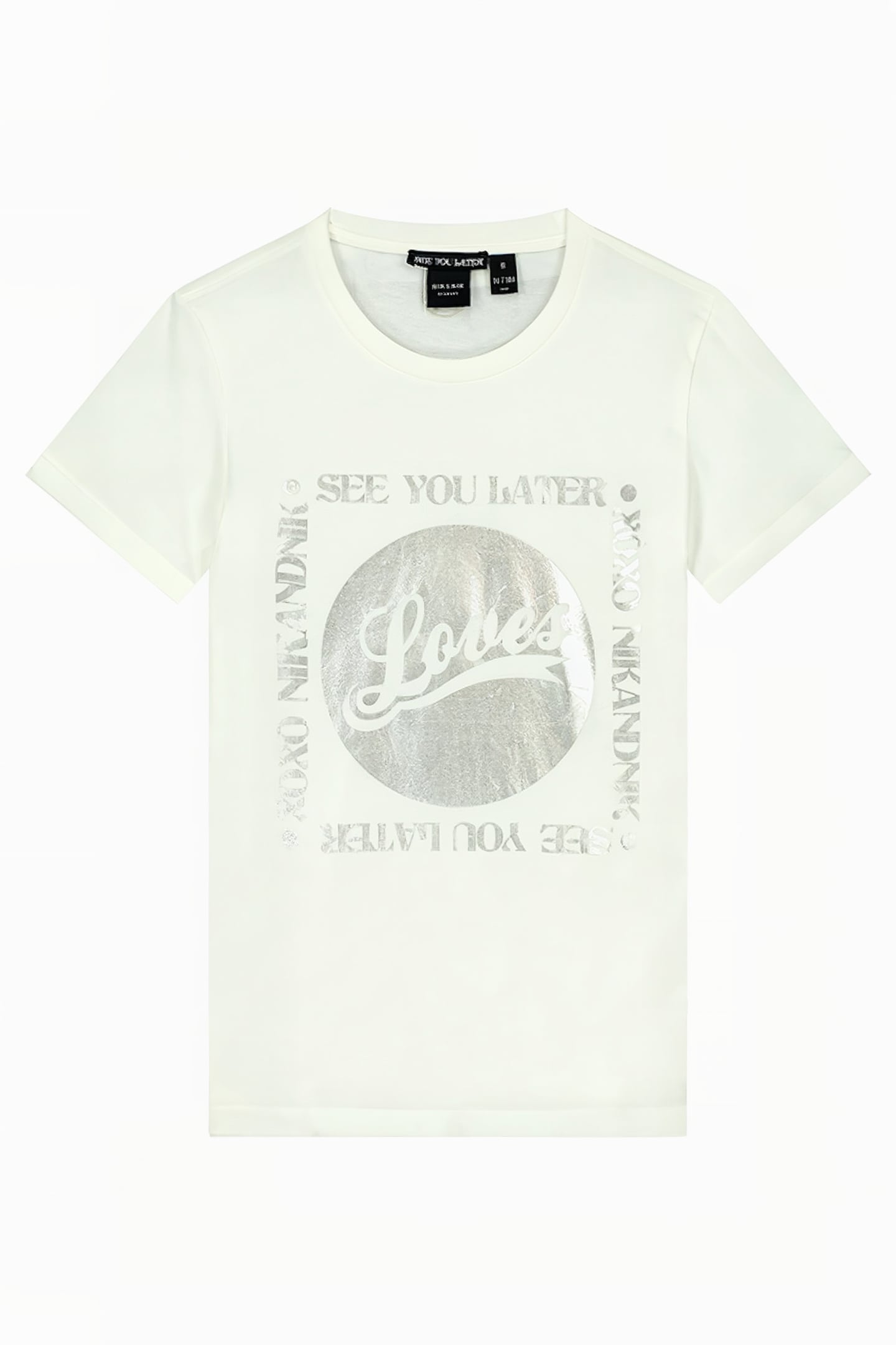 PIPPA LOVES T-SHIRT OFF WHITE 1