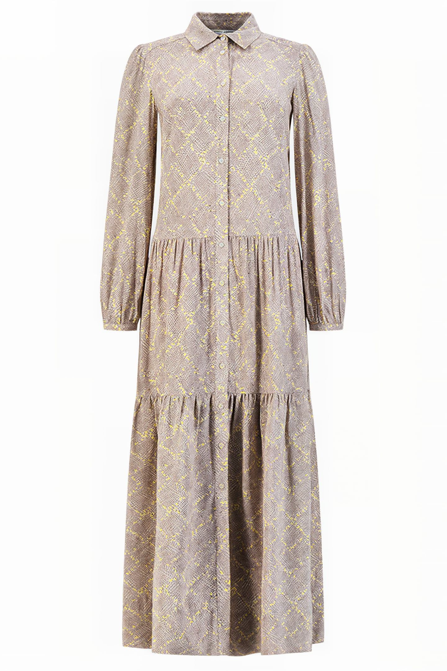 SPENCER MAXI DRESS BLOCKED CHEETAH 1