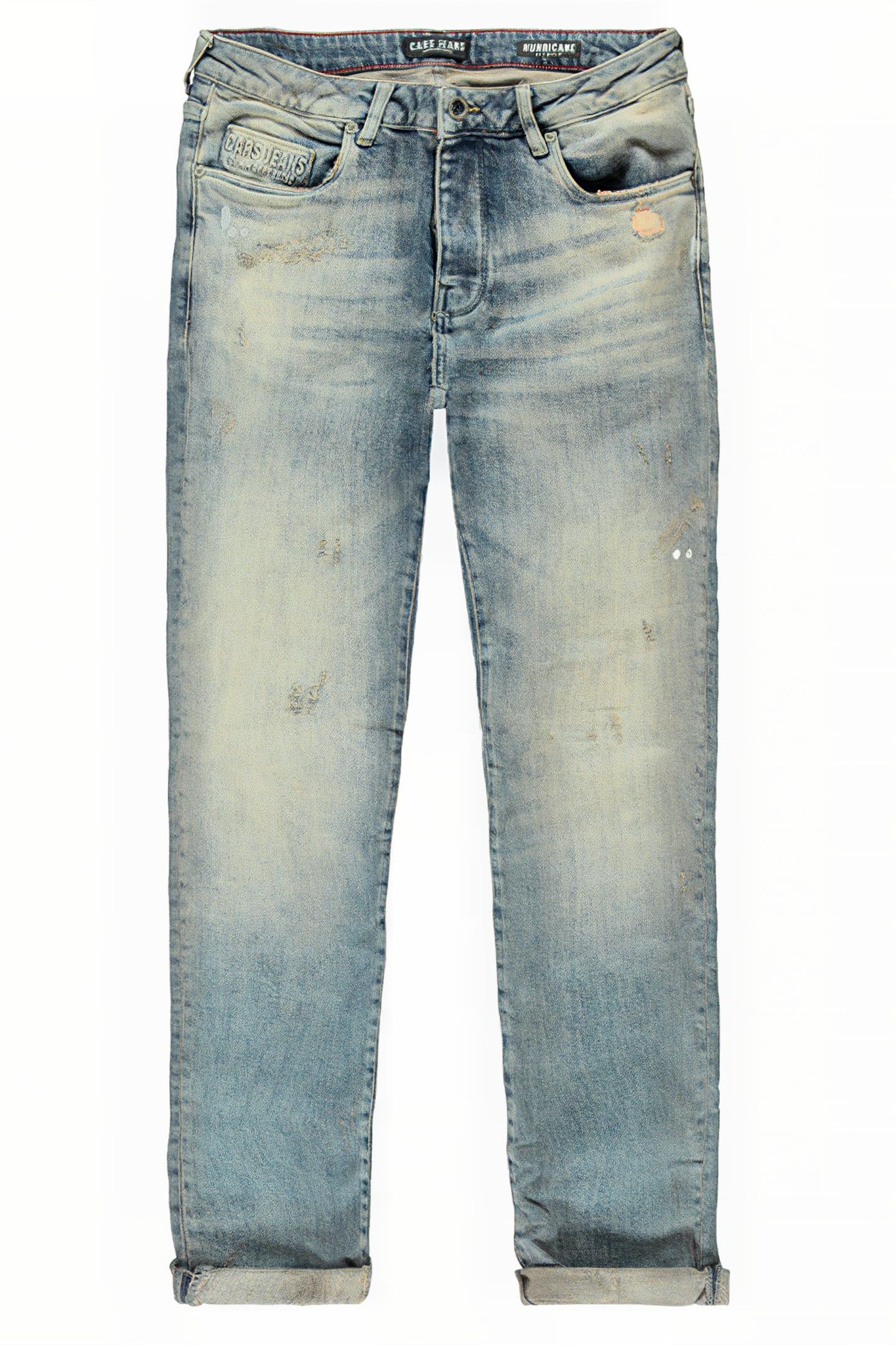 JEANS HURRICANE SKINNY FIT VINTAGE STONE USED 1