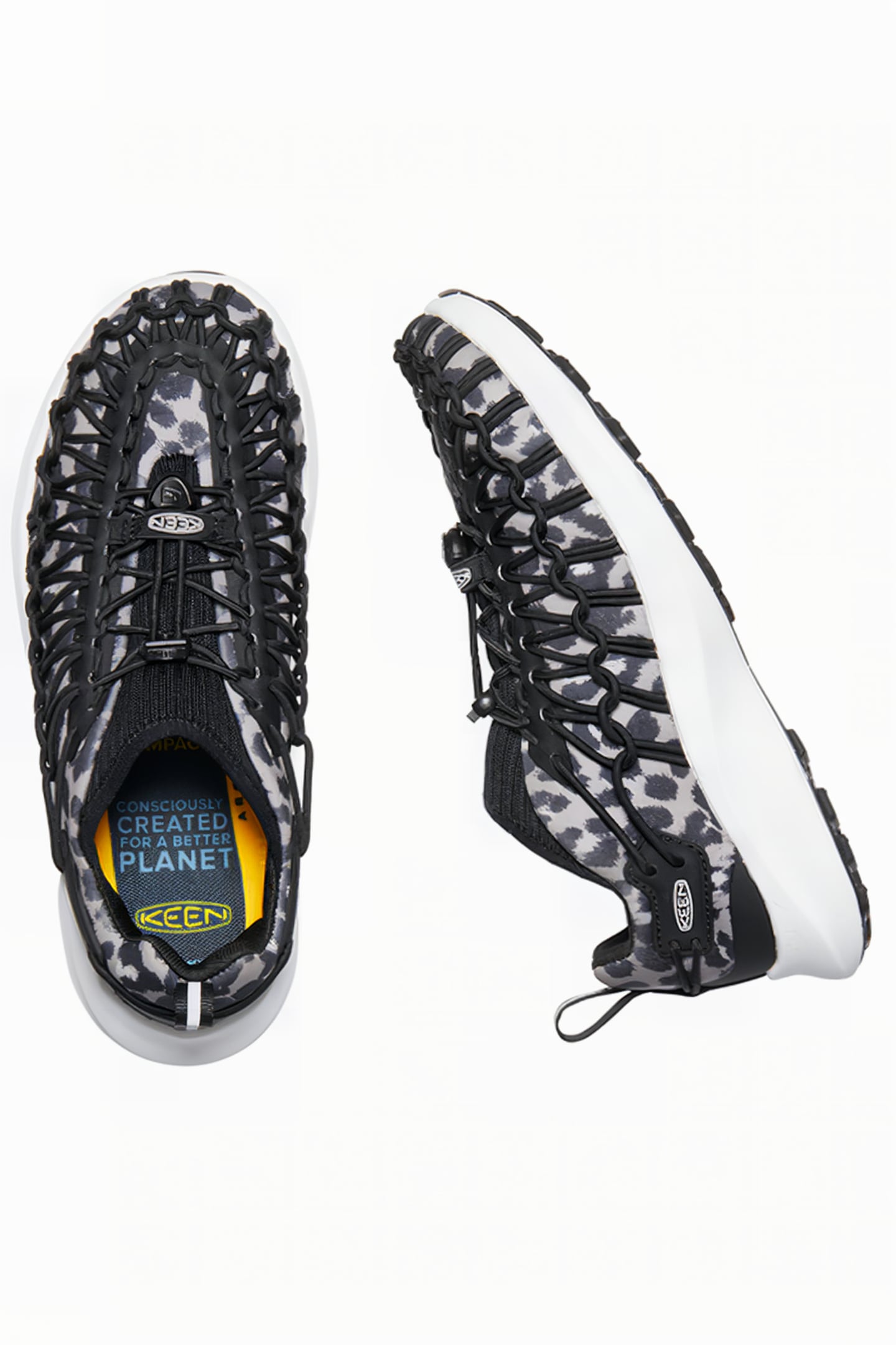 UNEEK SNK SNEAKER ANIMAL PRINT/WHITE 3