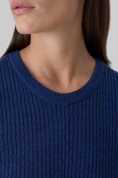 KNITTED DRESS GALAXY BLUE 3