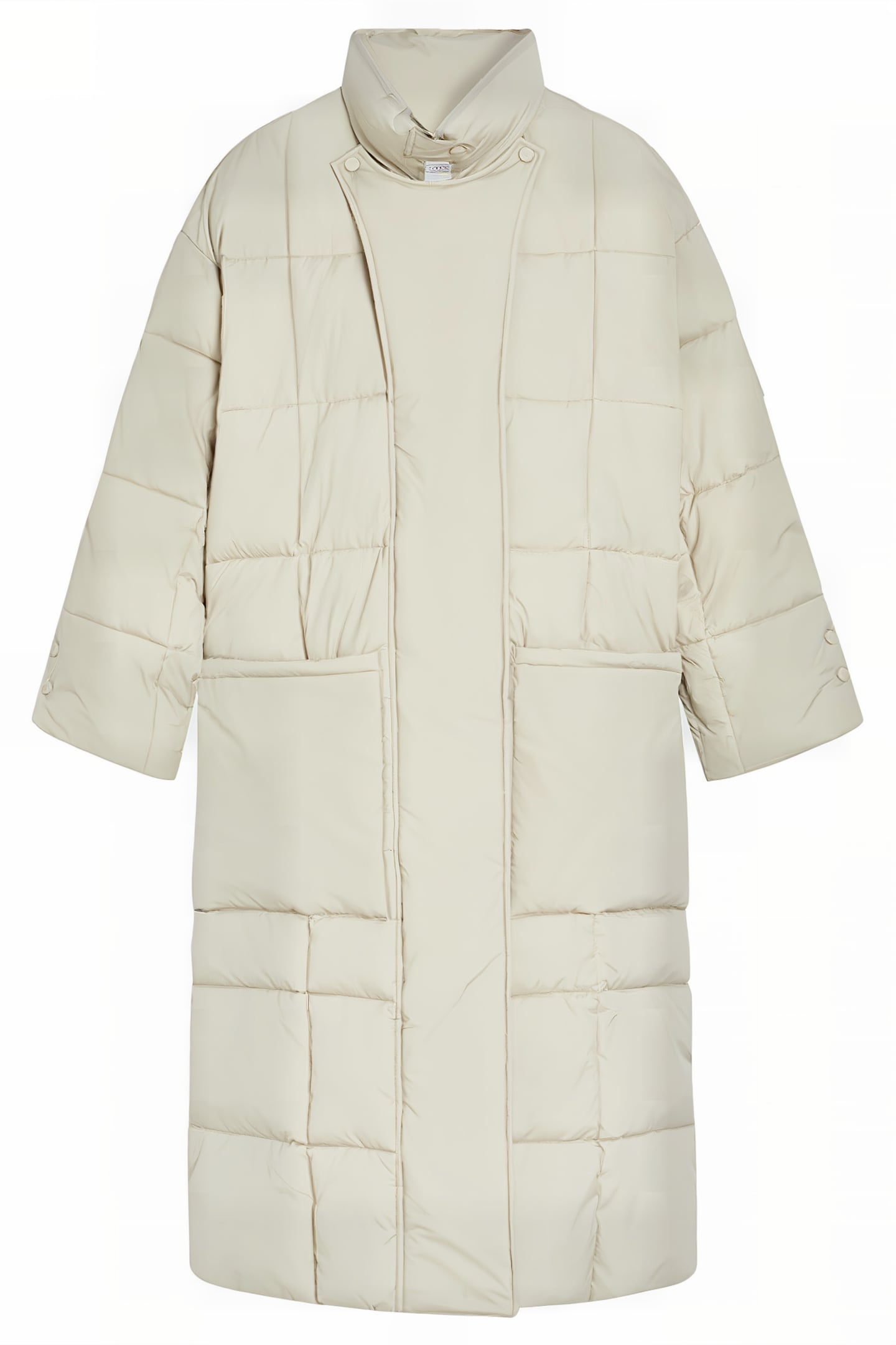 QUILTED COAT CEMENT 7