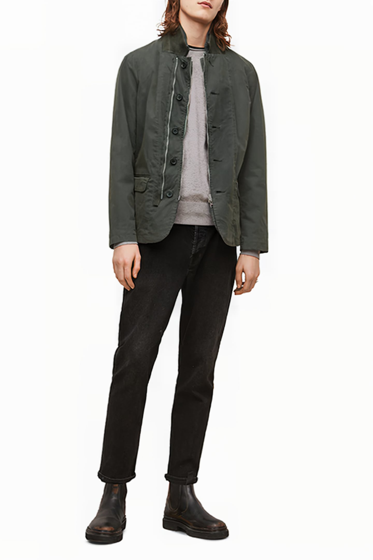 LEAHURST BLAZER CHARCOAL 4