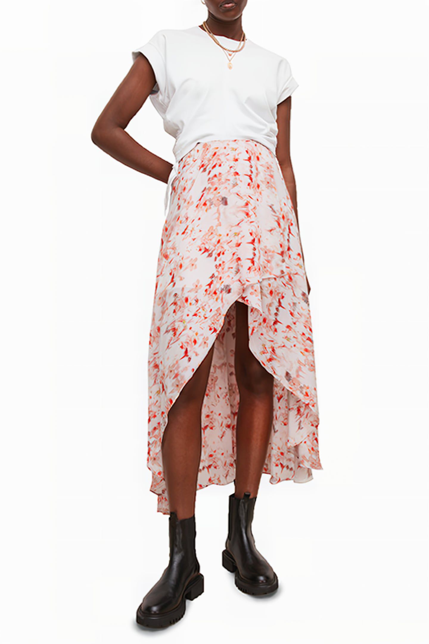 SLVINA MOMO SKIRT PINK 4