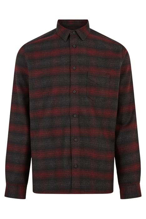 NEWHALEN LS SHIRT BLACK/RED 7