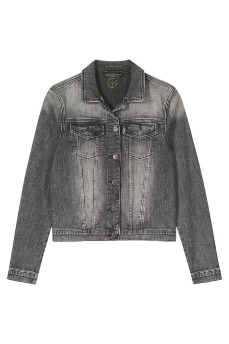 BASIC DENIM JACKET BLACK HEAVY TWILL BLACK DENIM 4