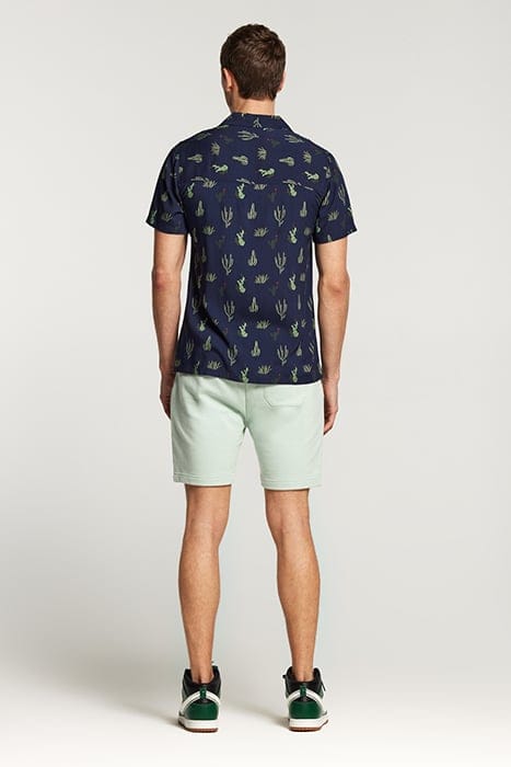 SHORTSLEEVE SHIRT CACTI DARK NAVY 5